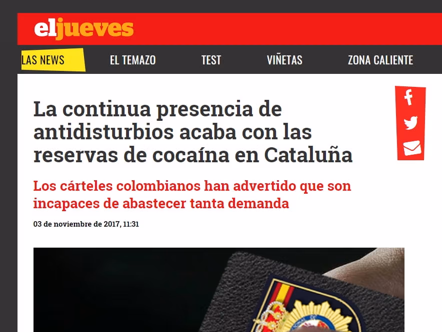 Sindicatos policiales exigen la prohibición y destrucción de un libro humorístico sobre el 1-O 2