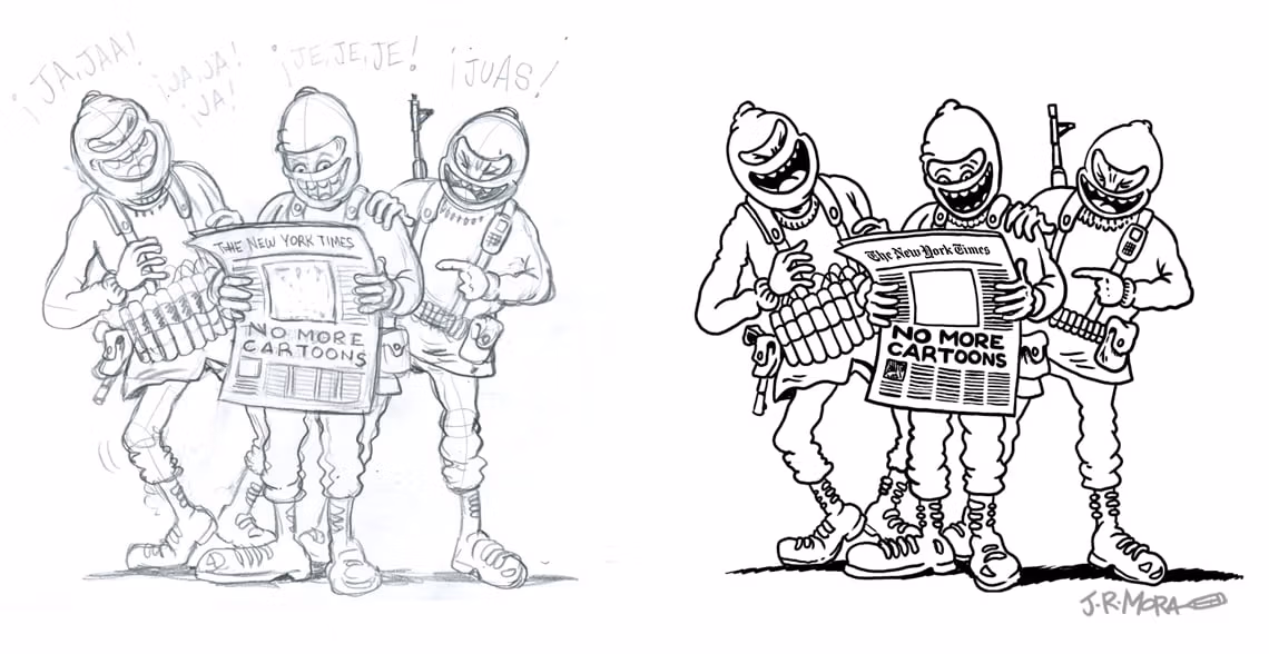 Cartoon exhibition to reject censorship at the NYT 4