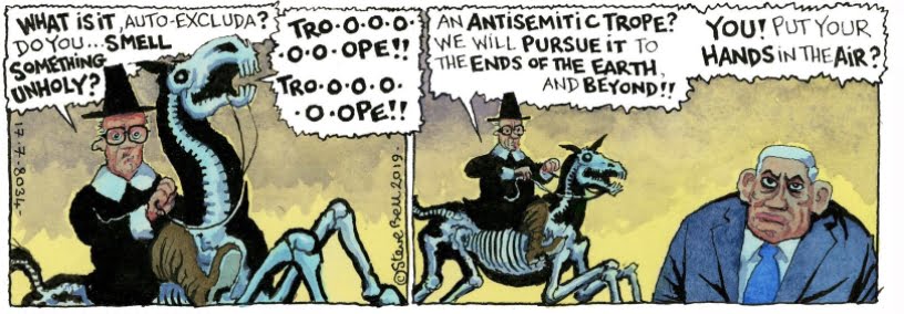 El viñetista de The Guardian critica al diario por su "misteriosa línea editorial" sobre el antisemitismo tras rechazar una viñeta