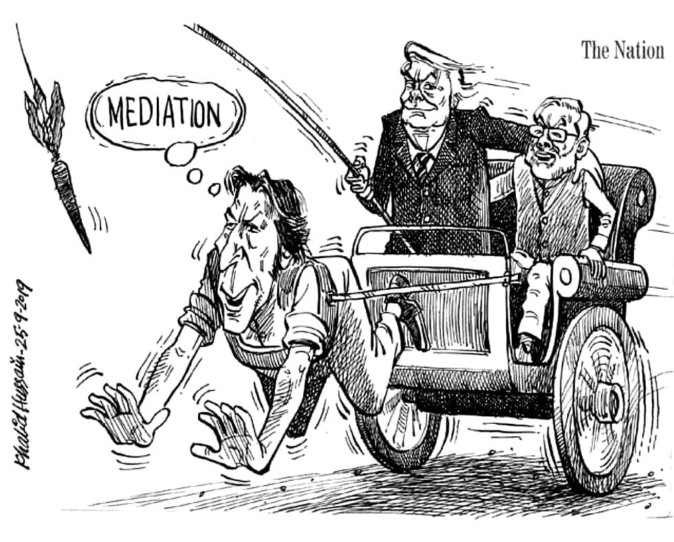Diario paquistaní se disculpa, retira una viñeta crítica con el primer ministro Imran Khan y despide al dibujante