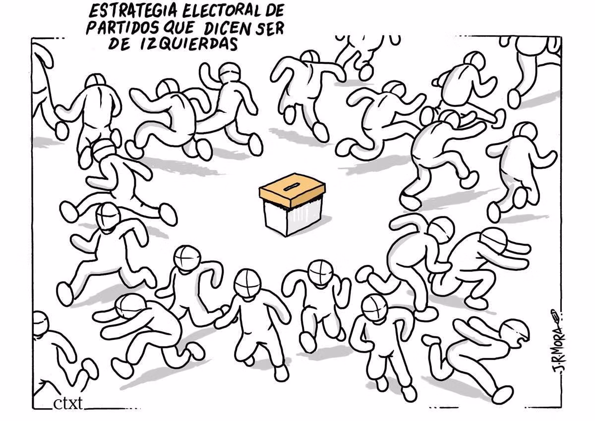División de votos y partidos