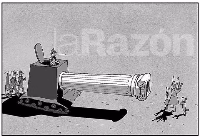 Al-Azar deja de publicar en La Razón denunciando asedio por sus viñetas y el rechazo de sus compañeros 2