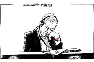 Margallo, disfunción pública