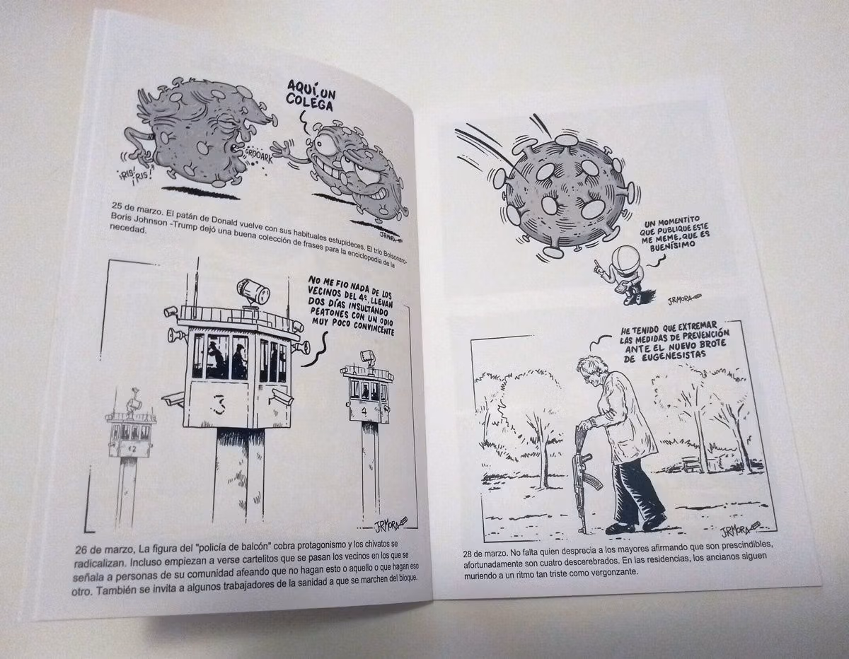 Coronavirus, viñetas de la pandemia. Versión papel