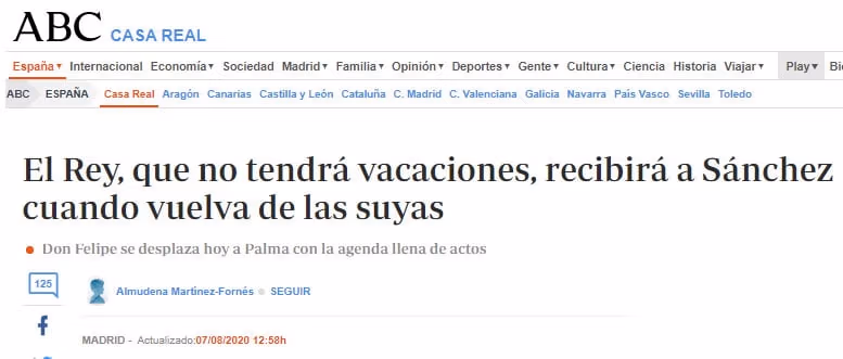Los españoles no encuentran un empleo porque Felipe VI los acapara todos Los españoles no encuentran un empleo porque Felipe VI los acapara todos