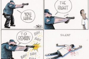 "You have the right to remain silent"