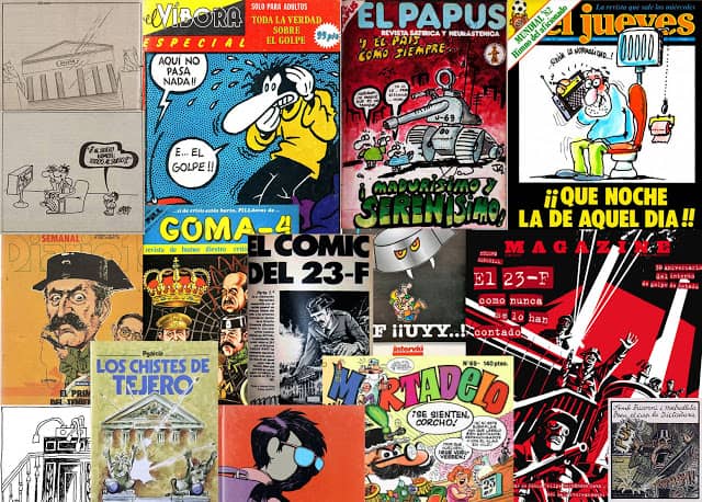 40 años del 23-F en viñetas