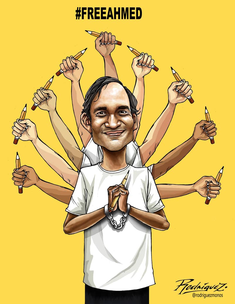 Bangladesh High Court decides today on freedom for cartoonist Kabir Kishore