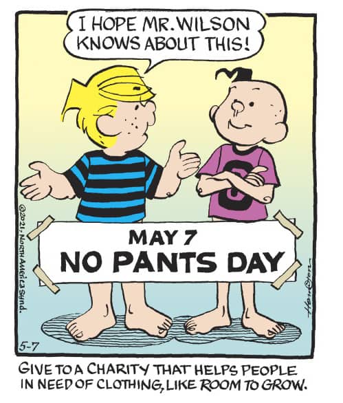 Cartoons without pants