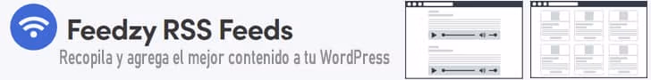Página de noticias, volviendo al feed RSS 1