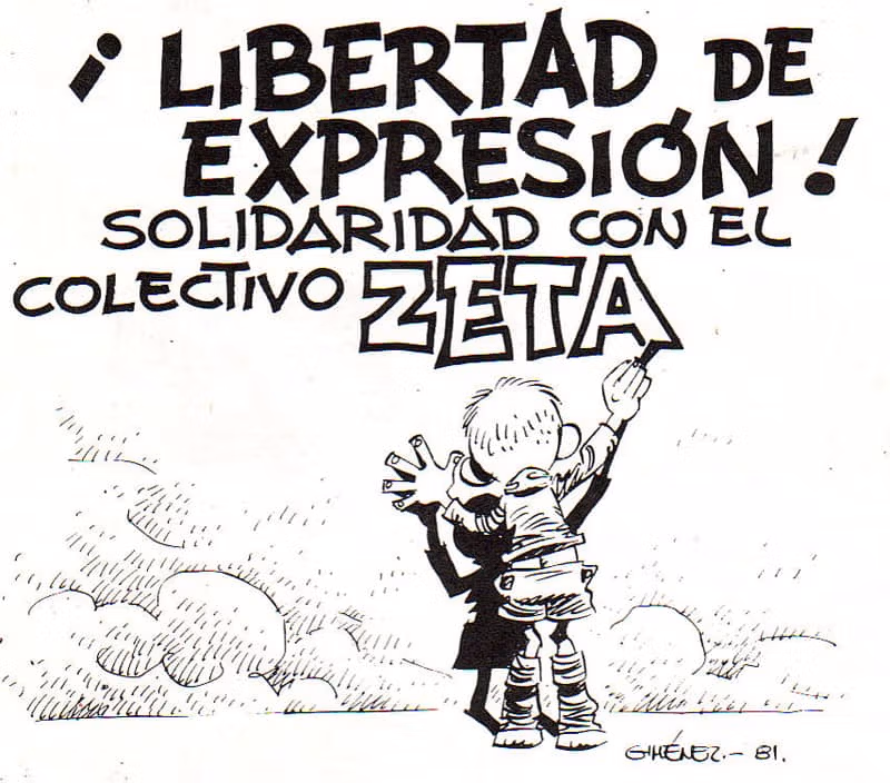 Ocho dibujantes a las puertas de la cárcel 9