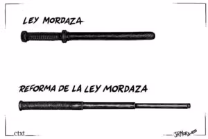 Reforma de la ley mordaza
