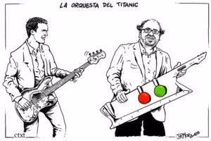 La orquesta del Titanic
