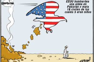 EEUU bombardea una aldea en Pakistán y mata a 18 civiles de los cuales 5 eran niños