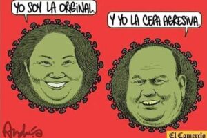 Die Verwendung visueller Rhetorik in peruanischen humoristischen Karikaturen während der Parlamentswahlen 2021 in der digitalen Presse