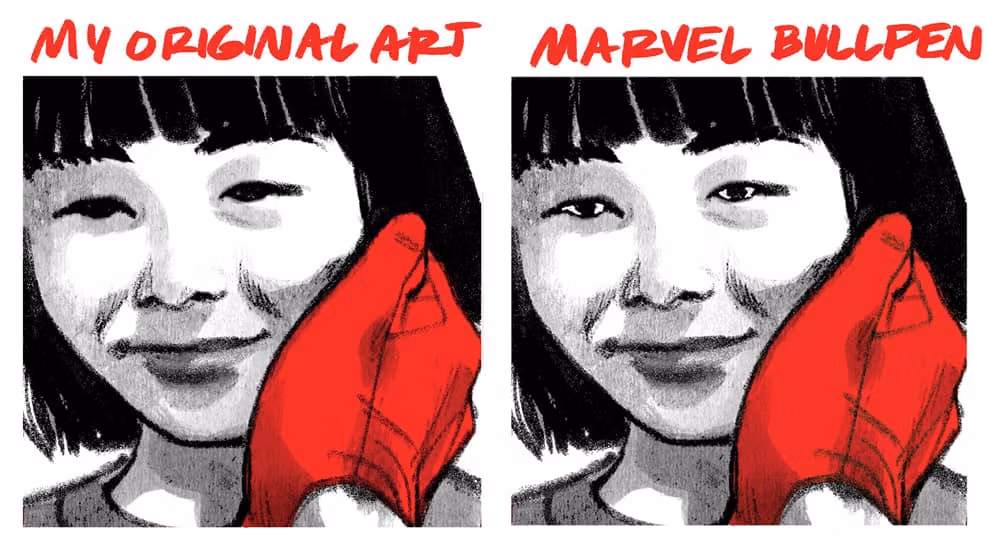 Marvel memodifikasi beberapa sketsa Elektra untuk "representasi yang lebih baik dari karakter Asia"