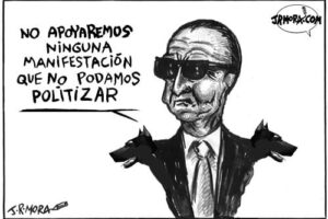 Manifestación Por la paz y contra el terrorismo, los que van y los que no