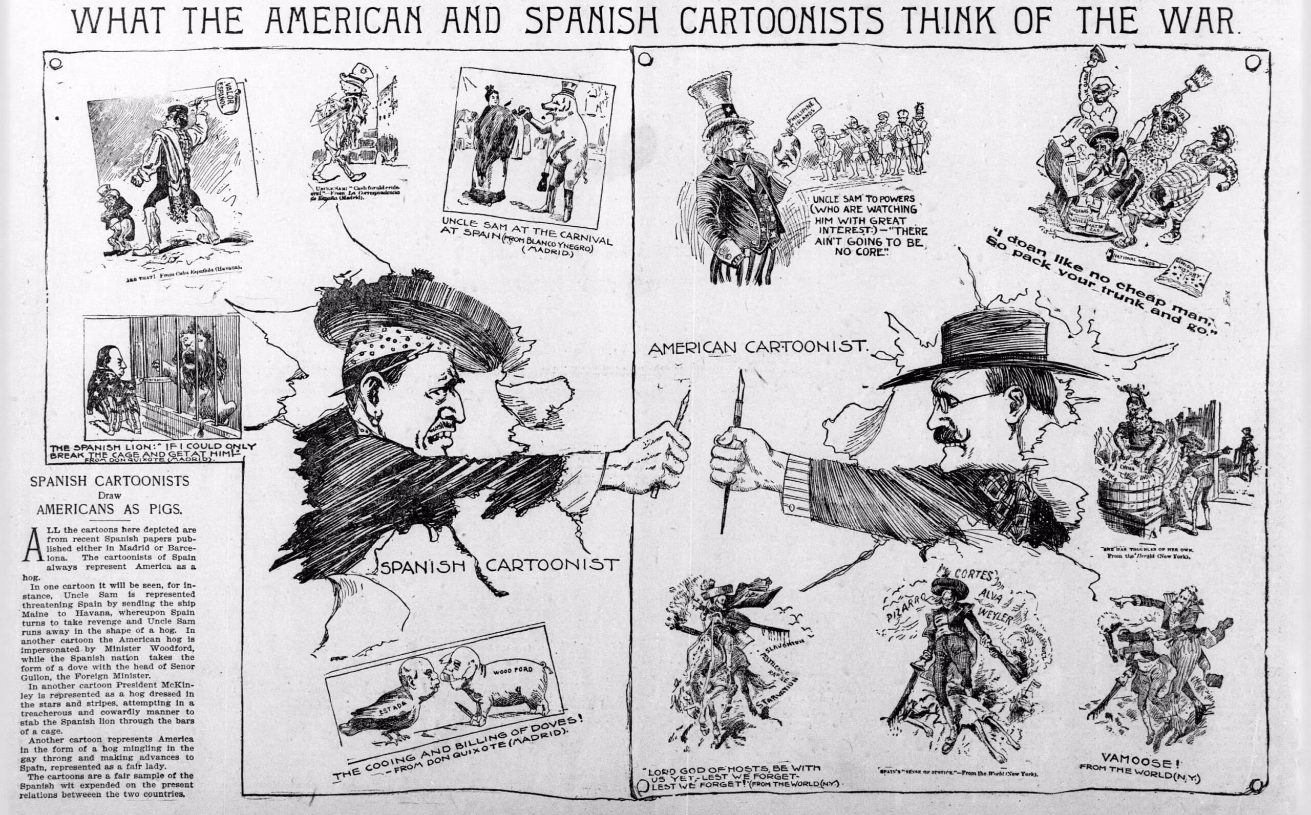 De Spaans-Amerikaanse oorlog van 1898 in vignetten De Spaans-Amerikaanse oorlog van 1898 in vignetten