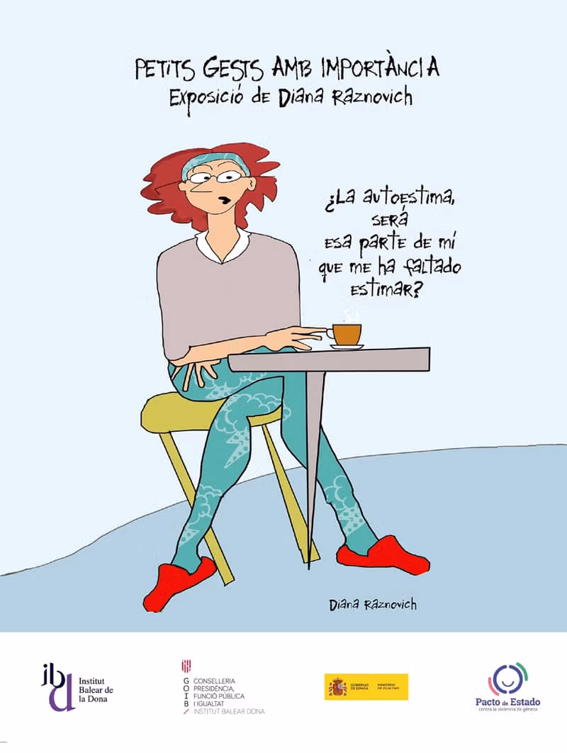 Retiran una viñeta de una exposición de Diana Raznovich tras las quejas de los jueces