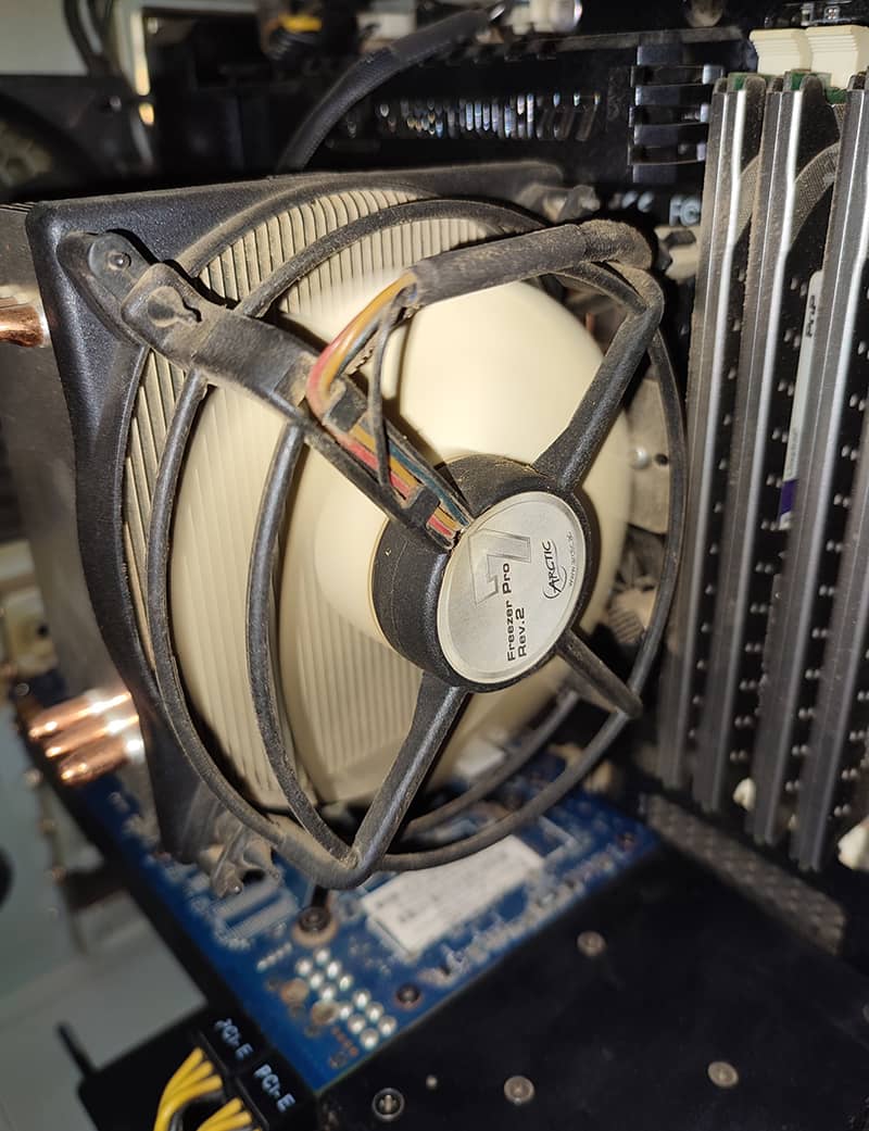 How to lower the temperature of the PC