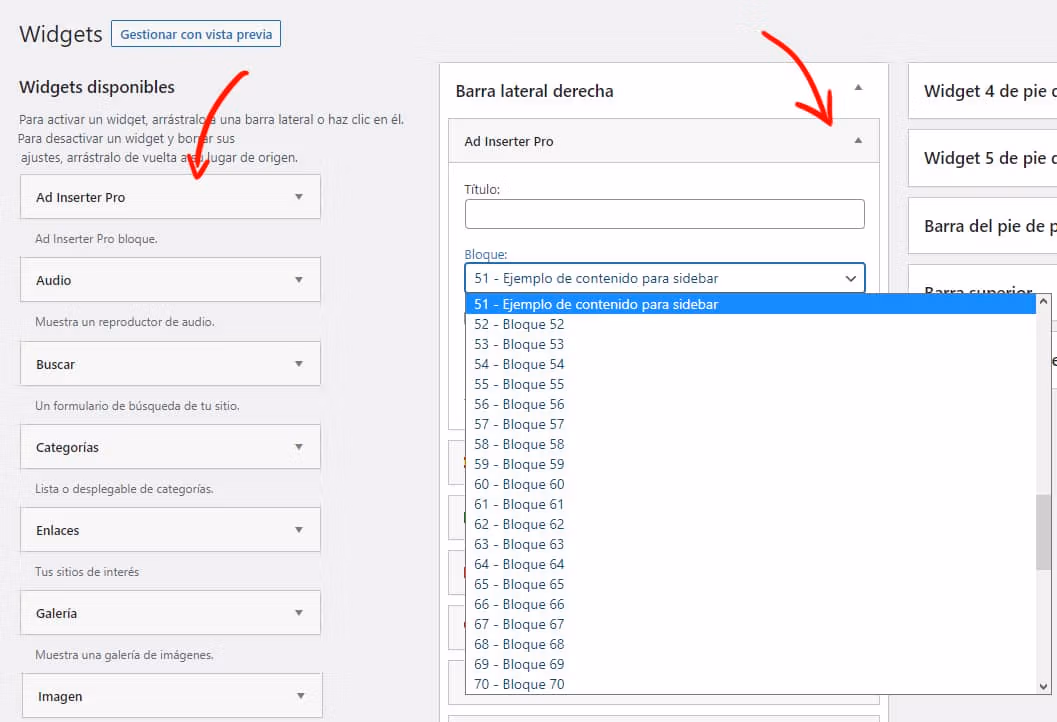 Mostrar contenido distinto según el idioma en WordPress 6