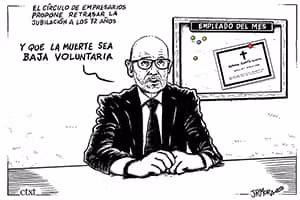 El círculo de empresarios y la jubilación