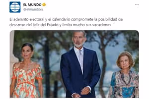 La democracia atenta contra la siesta de Felipe VI