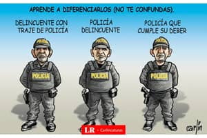 La Policía Nacional del Perú anuncia una demanda contra el diario La República y su dibujante por una viñeta