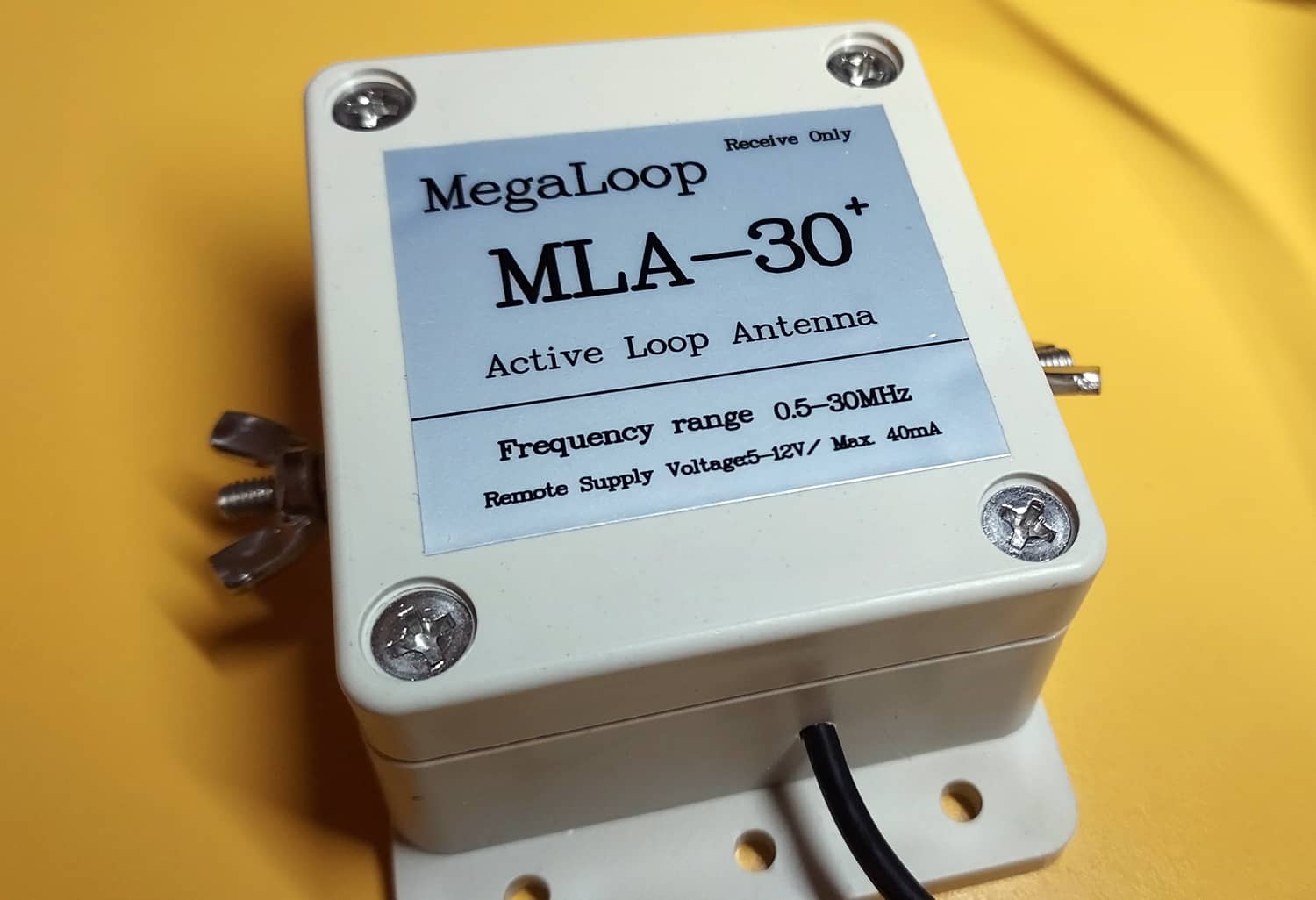 Antena ativa Megaloop MLA-30+