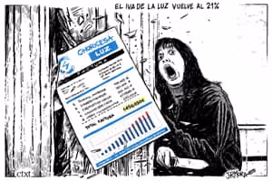 El IVA de la luz vuelve al 21%