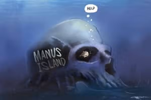 Eaten Fish, un dibujante en el infierno de Manus