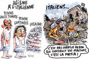 Amatrice vs Charlie Hebdo