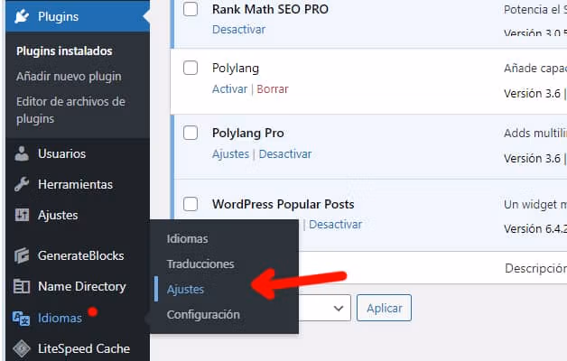 Polylang 3.6 Pro añade la opción de traducción automática usando la API de DeepL