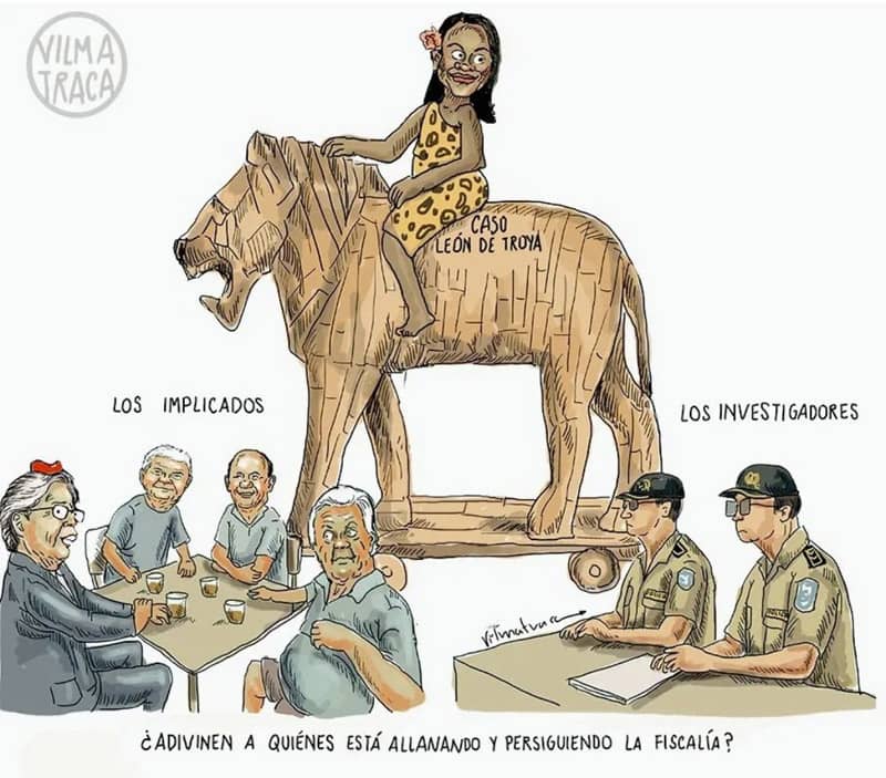 A cartoonista Vilma Vargas é acusada de racismo e de "violência gráfica".