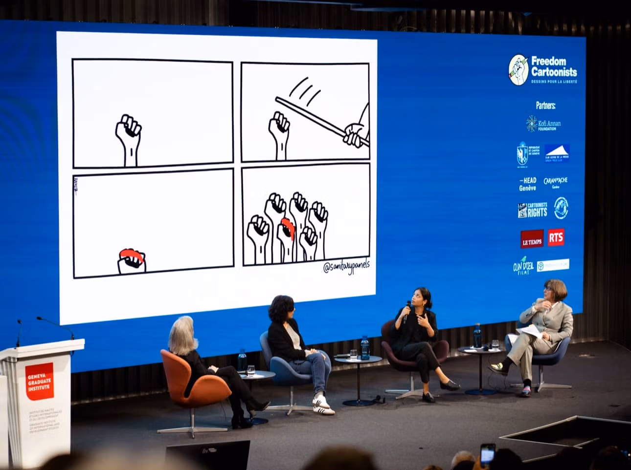 Premiados con el Kofi Annan Courage in Cartooning Award 2024 1