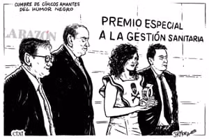 Cumbre de cínicos, La Razón premia a Ayuso por su gestión sanitaria