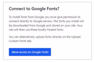 Alojar fuentes de Google en local con GeneratePress