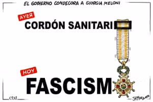 El Gobierno condecora a Giorgia Meloni