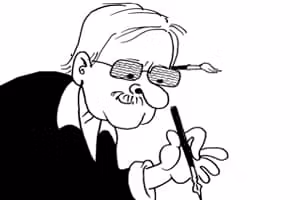 Peter Maddocks, rysownik (1928-2024) Peter Maddocks, rysownik (1928-2024)