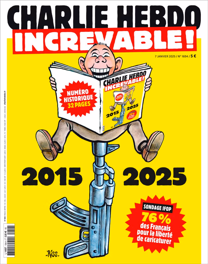 Diez años del atentado contra "Charlie Hebdo"