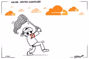 LaLiga contra Cloudflare