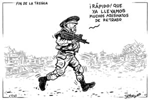A gázai tűzszünet vége