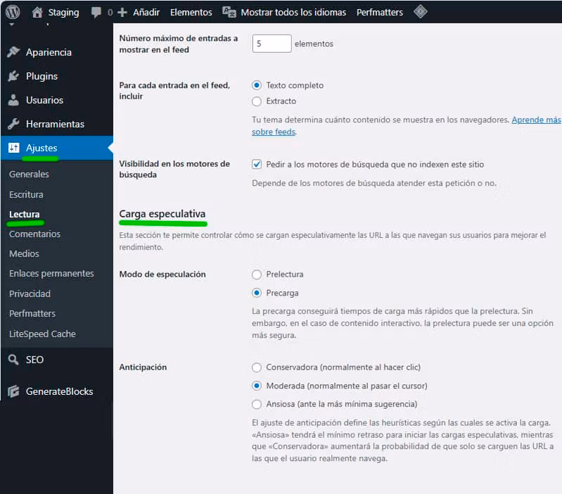 Chargement spéculatif dans WordPress 6.8 1