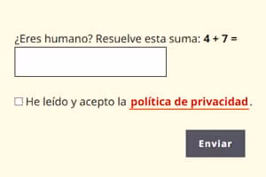 Formulario de contacto para WordPress sin plugin