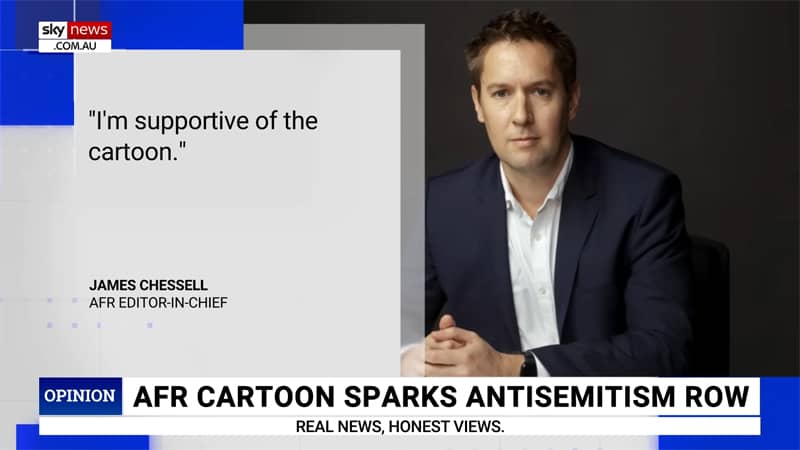 David Rowe y el 'Financial Review', acusados de antisemitismo por la comunidad judía australiana 1