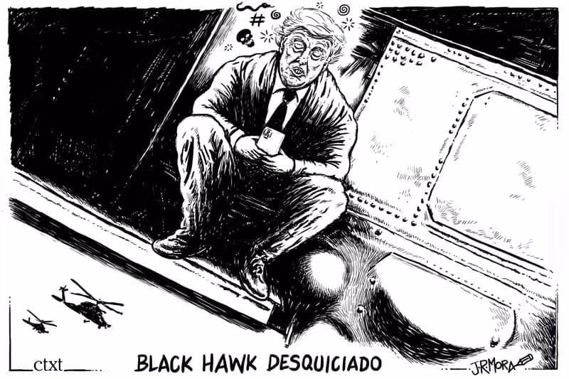 Der wahnsinnige Black Hawk Der wahnsinnige Black Hawk