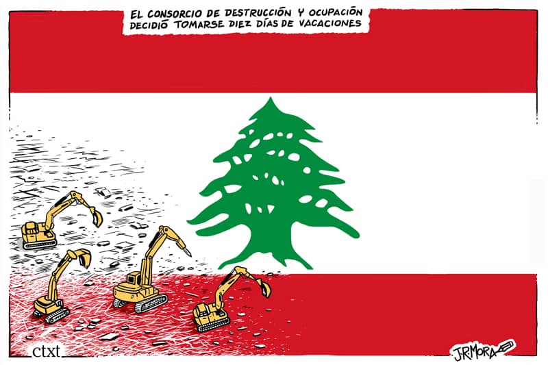 Tregua entre Israel y Líbano