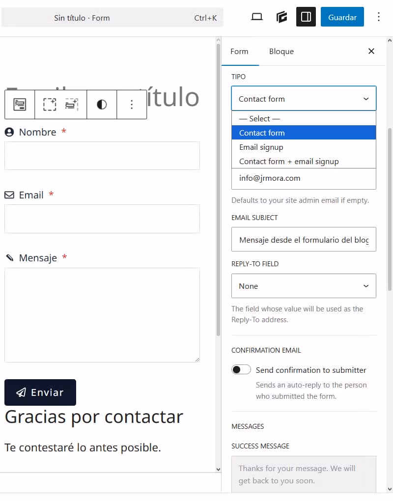 GenerateBlocks 2.6 añadirá formularios nativos y edición directa de CSS para bloques y estilos globales 4