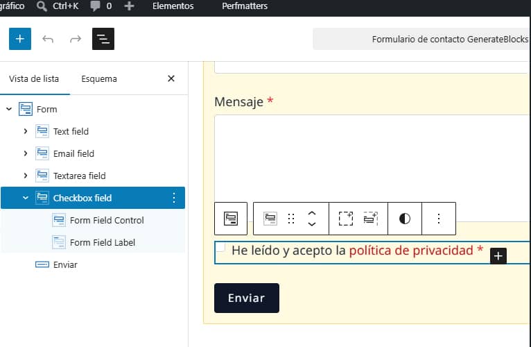 GenerateBlocks 2.6 añadirá formularios nativos y edición directa de CSS para bloques y estilos globales 1