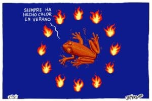Ola de calor histórica en Europa
